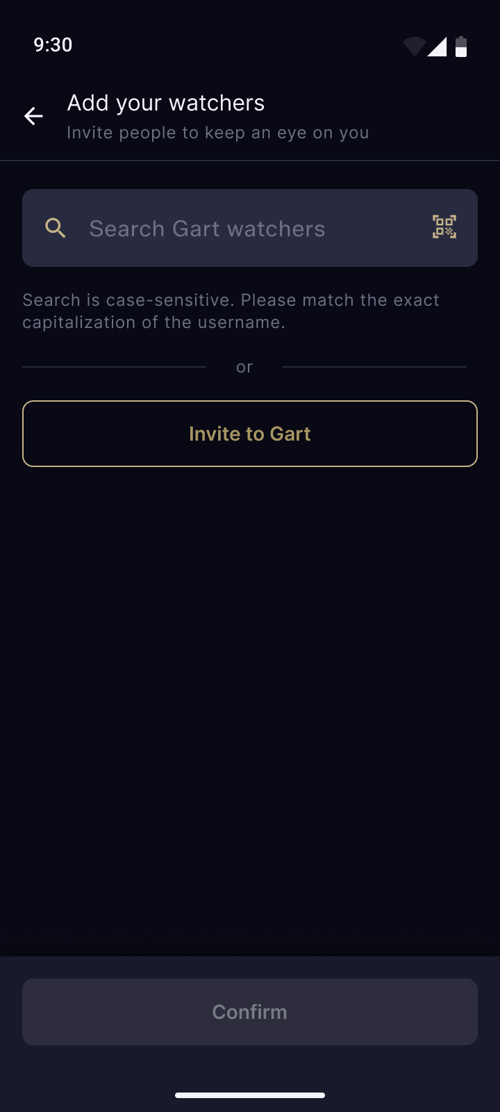 Group screen