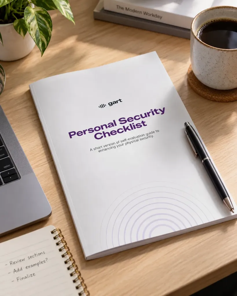 Personal Opsec Checklist - Free sample